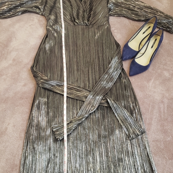 Zara Metallic Dress - Picture 4 of 10